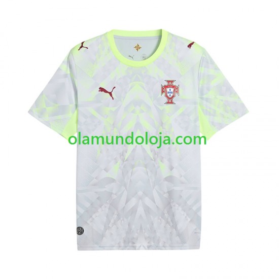 Camisola Portugal Guarda-redes Homem Equipamento Segundo Copa do Mundo 2026 Manga Curta